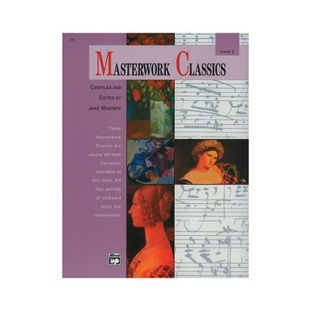 Alfred 00-414 Masterwork Classics- Level 5 - Music Book