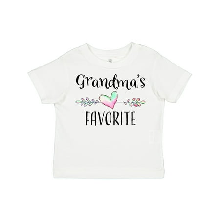 Inktastic Grandmas Favorite- Heart Grandchild Gift Toddler Boy or Toddler Girl T-Shirt
Inktastic Grandmas Favorite- Heart Grandchild Gift Toddler Boy or Toddler Girl T-Shirt