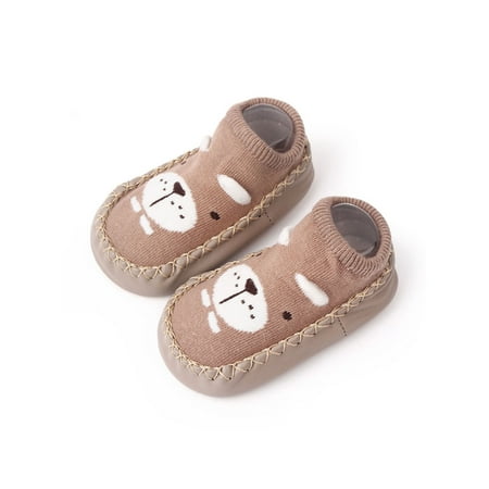 Rotosw Toddler Socks Slipper Cartoon Crib Shoe Soft Sole Floor Slippers First Walker Non-Slip House Shoes Bedroom Cute Sock Khaki 12-18 months
Rotosw Toddler Socks Slipper Cartoon Crib Shoe Soft Sole Floor Slippers First Walker Non-Slip House Shoes Bedroom Cute Sock Khaki 12-18 months