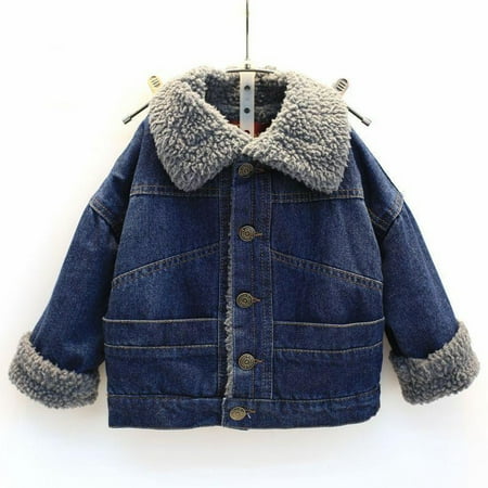 Yubatuo Toddler Kids Baby Denim Jacket Children s Autumn And Winter Coat Fashion Clothes Blue 9/110
Yubatuo Toddler Kids Baby Denim Jacket Children s Autumn And Winter Coat Fashion Clothes Blue 9/110