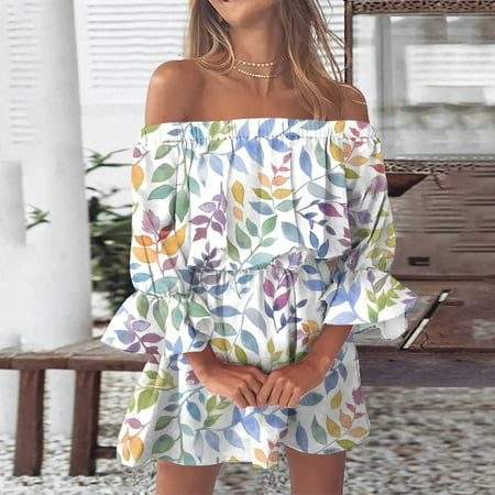 Toonshare High Waist Stylish Dress Shoes Women Fashion Women s Summer Sexy Casual Off Shoulder Printing Bell Sleeve Dresses
Toonshare High Waist Stylish Dress Shoes Women Fashion Women s Summer Sexy Casual Off Shoulder Printing Bell Sleeve Dresses