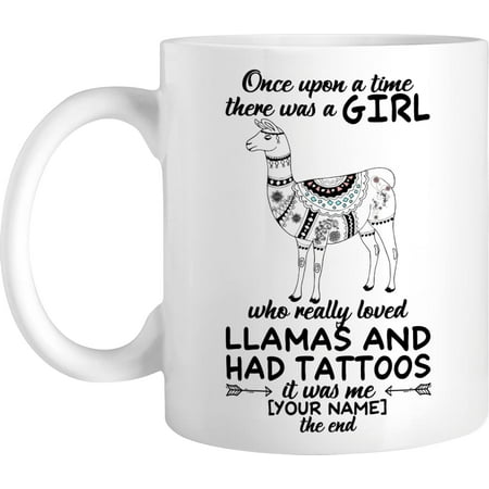 Personalized Coffee Mugs Girl Loves Llama Tattoo Cup Customized Novelty Cup Name Custom Hot Cold Ceramic Mug Travel Home Office Use Gifts For Women Girl Adults Birthday Christmas
Personalized Coffee Mugs Girl Loves Llama Tattoo Cup Customized Novelty Cup Name Custom Hot Cold Ceramic Mug Travel Home Office Use Gifts For Women Girl Adults Birthday Christmas