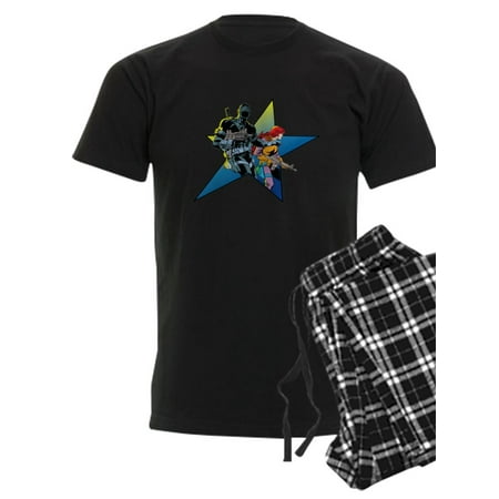 CafePress - G.I. Joe Snake Eyes And Scarlett - Men s Dark Pajamas