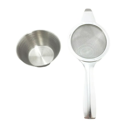 1 Set Tea Strainer Food Grade Rust-proof Stainless Steel Tea Coffee Strainer Fine Mesh Filter for Home
1 Set Tea Strainer Food Grade Rust-proof Stainless Steel Tea Coffee Strainer Fine Mesh Filter for Home