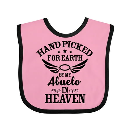 Inktastic Handpicked for Earth by My Abuelo in Heaven with Angel Wings Gift Baby Boy or Baby Girl Bib
Inktastic Handpicked for Earth by My Abuelo in Heaven with Angel Wings Gift Baby Boy or Baby Girl Bib