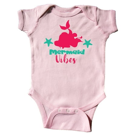 Inktastic Mermaid Vibes Mermaid Silhouette - Pink Green Gift Baby Girl Bodysuit
Inktastic Mermaid Vibes Mermaid Silhouette - Pink Green Gift Baby Girl Bodysuit