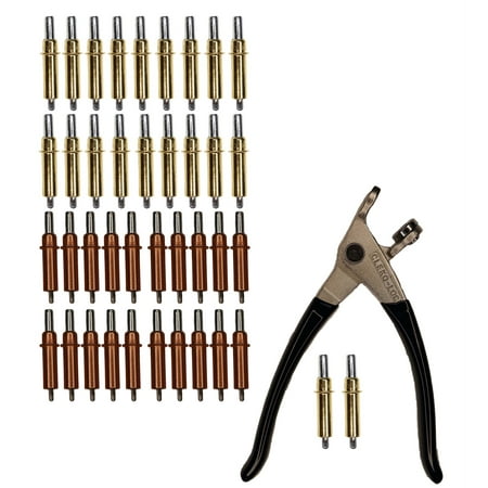 20 each C1/8 & C3/16 Cleco Fasteners with Pliers