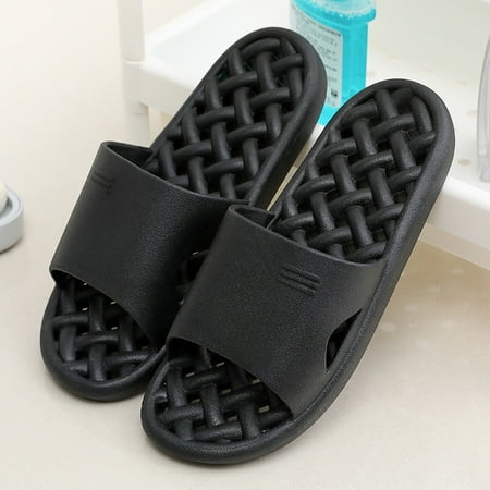MRULIC slippers for men Unisex Home Slippers Bathroom Household Bunny Slippers Indoor Couple Slippers mens slippers Black + 42-43
MRULIC slippers for men Unisex Home Slippers Bathroom Household Bunny Slippers Indoor Couple Slippers mens slippers Black + 42-43