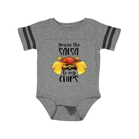 Inktastic Cinco De Mayo You re the Salsa to My Chips Gift Baby Boy or Baby Girl Bodysuit
Inktastic Cinco De Mayo You re the Salsa to My Chips Gift Baby Boy or Baby Girl Bodysuit