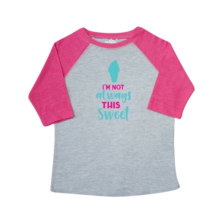 Inktastic I m Not Always This Sweet Ice Cream - Blue Pink Gift Toddler Boy or Toddler Girl T-Shirt
Inktastic I m Not Always This Sweet Ice Cream - Blue Pink Gift Toddler Boy or Toddler Girl T-Shirt