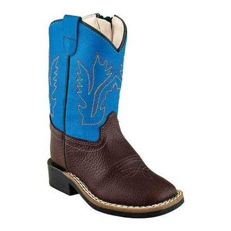 Old West Toddler's Broad Square Toe Boots