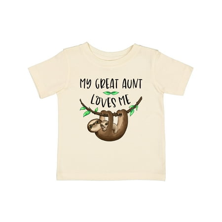 Inktastic My Great Aunt Loves Me Cute Sloth and Baby Gift Baby Boy or Baby Girl T-Shirt
Inktastic My Great Aunt Loves Me Cute Sloth and Baby Gift Baby Boy or Baby Girl T-Shirt