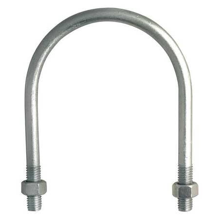 U-Bolt Round Low Steel 5/16-18 PK10