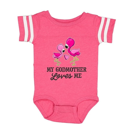 Inktastic My Godmother Loves me with Two Flamingos Gift Baby Boy or Baby Girl Bodysuit
Inktastic My Godmother Loves me with Two Flamingos Gift Baby Boy or Baby Girl Bodysuit