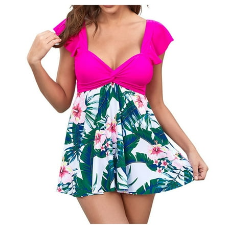 Swimsuit Swimsuit Women Swimsuits for Women Two Piece Bathing Suits Floral Print Tank Tops with Boyshorts Tummy Control Swimming Suits Bikini Top Swimming Suits for Women Clearance Pink L
Swimsuit Swimsuit Women Swimsuits for Women Two Piece Bathing Suits Floral Print Tank Tops with Boyshorts Tummy Control Swimming Suits Bikini Top Swimming Suits for Women Clearance Pink L