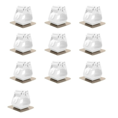 Warkul 10Pcs Mop & Broom Plastic Holder with Strong Adhesive Traceless Punch-free Non-slip Support Hook Wall Mounted Bathroom Kitchen Mop Storage Hanger Household Supplies
Warkul 10Pcs Mop & Broom Plastic Holder with Strong Adhesive Traceless Punch-free Non-slip Support Hook Wall Mounted Bathroom Kitchen Mop Storage Hanger Household Supplies