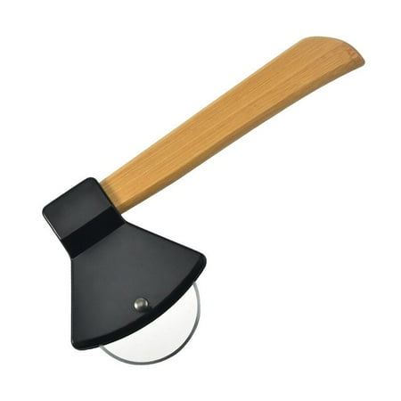 Ax Bamboo Handle Pizza Cutter Rotating Blade Single Wheel Pizza Cutter Kitchen Cutting Tools Household Baking Tools Waffles
Ax Bamboo Handle Pizza Cutter Rotating Blade Single Wheel Pizza Cutter Kitchen Cutting Tools Household Baking Tools Waffles