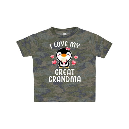Inktastic I Love My Great Grandma with Cute Penguin and Hearts Gift Toddler Toddler Girl T-Shirt
Inktastic I Love My Great Grandma with Cute Penguin and Hearts Gift Toddler Toddler Girl T-Shirt