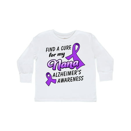 Inktastic Alzheimer s Awareness Find a Cure for my Nana Gift Toddler Boy or Toddler Girl Long Sleeve T-Shirt
Inktastic Alzheimer s Awareness Find a Cure for my Nana Gift Toddler Boy or Toddler Girl Long Sleeve T-Shirt