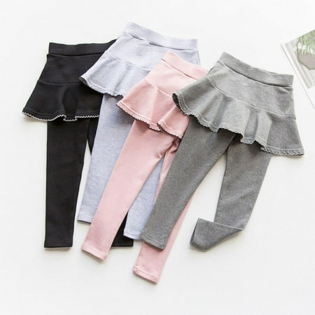 2-8t Girls Footless Flare Skirt Leggings Cute Ruffle Tutu Warm Thick Pantskirt Stretchy Cotton Pants Tights fall Spring 2-8years
2-8t Girls Footless Flare Skirt Leggings Cute Ruffle Tutu Warm Thick Pantskirt Stretchy Cotton Pants Tights fall Spring 2-8years