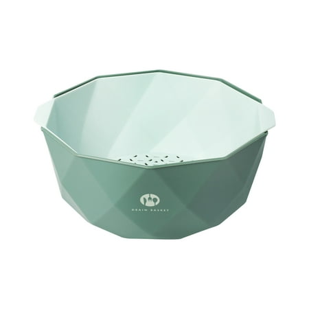 TFDZ Kitchen Utensil Cooking Utensils Kitchen Strainer Colander Bowl Set 2 In 1 Multipurpose Sink & Strainer Sink & Fruit & Vegetable Basket Green
TFDZ Kitchen Utensil Cooking Utensils Kitchen Strainer Colander Bowl Set 2 In 1 Multipurpose Sink & Strainer Sink & Fruit & Vegetable Basket Green
