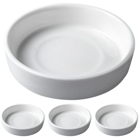 FRCOLOR 4Pcs Ceramic Seasoning Plates Ceramic Dipping Bowls Multi-function Spice Trays Dipping Sauce Bowls
FRCOLOR 4Pcs Ceramic Seasoning Plates Ceramic Dipping Bowls Multi-function Spice Trays Dipping Sauce Bowls