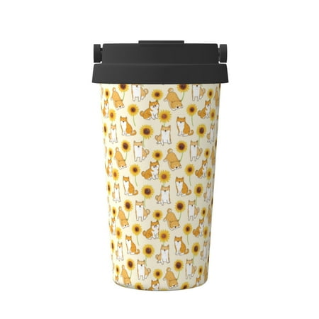 KLL Shiba Inu Sunflower Pattern Stainless Steel Vacuum Insulated Tumbler - Carry Insulated Coffee Mug - Reusable Insulated Cold Brew Iced Coffee Cup Thermos
KLL Shiba Inu Sunflower Pattern Stainless Steel Vacuum Insulated Tumbler - Carry Insulated Coffee Mug - Reusable Insulated Cold Brew Iced Coffee Cup Thermos