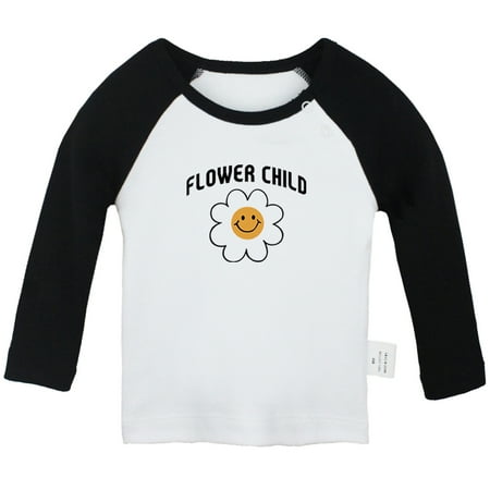 Flower Child Funny T shirt For Baby Newborn Babies T-shirts Infant Tops 0-24M Kids Graphic Tees Clothing (Long Black Raglan T-shirt 0-6 Months)
Flower Child Funny T shirt For Baby Newborn Babies T-shirts Infant Tops 0-24M Kids Graphic Tees Clothing (Long Black Raglan T-shirt 0-6 Months)