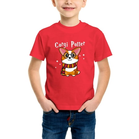 Envmenst Boys Girls Short Sleeve T-Shirt Corgi Potter Gift For Corgi Lovers Corgi Graphic Kids Unisex 100% Cotton Tee
Envmenst Boys Girls Short Sleeve T-Shirt Corgi Potter Gift For Corgi Lovers Corgi Graphic Kids Unisex 100% Cotton Tee
