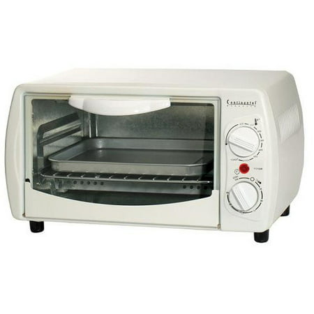 Continental 4-Slice Toaster Oven/Broiler
