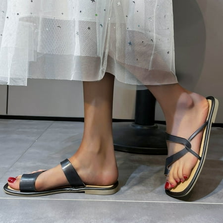 amlbb Women s Flat Shoes Ladies Beach Sandals Summer Non-Slip Causal Slippers Flat Sandals for Women on Clearance
amlbb Women s Flat Shoes Ladies Beach Sandals Summer Non-Slip Causal Slippers Flat Sandals for Women on Clearance