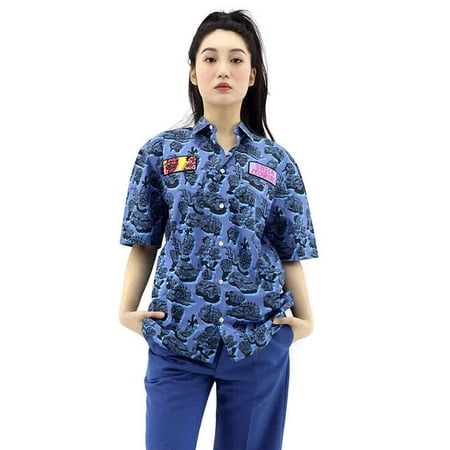 Stella McCartney Ricky Organic Cotton Short-sleeve Shirt Size X-Small