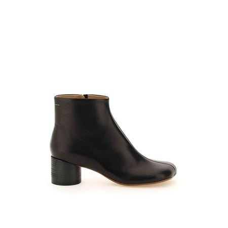 Mm6 Maison Margiela Leather Ankle Boots Women