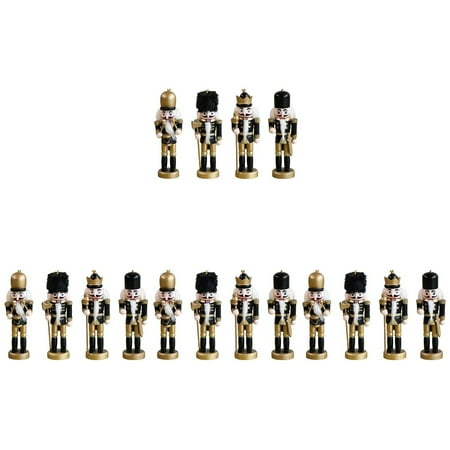 TINKSKY 16 pcs Wooden Nutcracker Adornments Christmas Home Decorations Christmas Gifts
TINKSKY 16 pcs Wooden Nutcracker Adornments Christmas Home Decorations Christmas Gifts