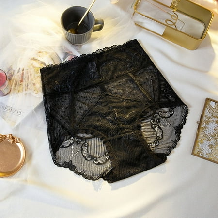 MRULIC panties for women Women Sexy Lace High Waist Abdomen Light Body Sculpting Mesh Briefs Panties Black + L
MRULIC panties for women Women Sexy Lace High Waist Abdomen Light Body Sculpting Mesh Briefs Panties Black + L