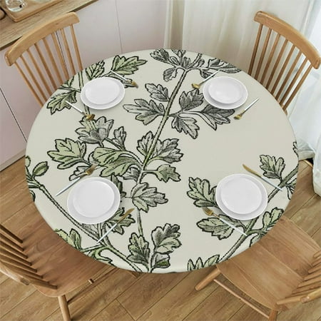 BCIIG Fine Foliage Round Table Cover Stain Resistant Washable Indoor Outdoor Kitchen Dining Parties 100% Polyester Fiber 31-35
BCIIG Fine Foliage Round Table Cover Stain Resistant Washable Indoor Outdoor Kitchen Dining Parties 100% Polyester Fiber 31-35