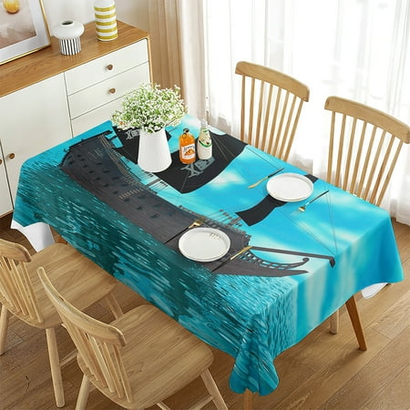 Pirate Ship Tablecloth Rectangular Pirate Ship Sea Scenery Storm Theme r Tablecloth Living Room Dining Room Kitchen Party
Pirate Ship Tablecloth Rectangular Pirate Ship Sea Scenery Storm Theme r Tablecloth Living Room Dining Room Kitchen Party
