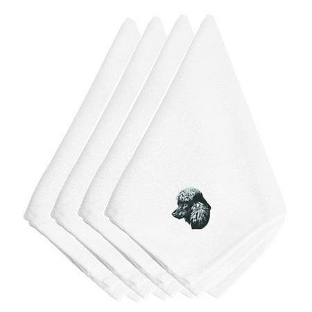 Carolines Treasures EMBT2403NPKE Black Poodle Embroidered Napkins Set of 4 20 x 20 multicolor
Carolines Treasures EMBT2403NPKE Black Poodle Embroidered Napkins Set of 4 20 x 20 multicolor