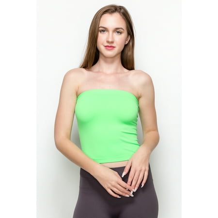 Kurve by Idea Seamless Medium Length Bandeau Strapless Tube Top Bra Made in USA
Kurve by Idea Seamless Medium Length Bandeau Strapless Tube Top Bra Made in USA