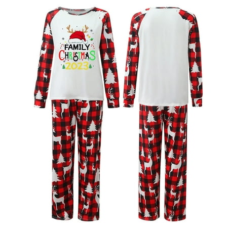 Mommy For Christmas Family Matching Pajamas Cute Big Headed Deer Print Pjs Plaid Long Sleeve Tops And Pants Soft Suitable Holiday Sleepwear
Mommy For Christmas Family Matching Pajamas Cute Big Headed Deer Print Pjs Plaid Long Sleeve Tops And Pants Soft Suitable Holiday Sleepwear