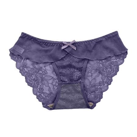 Underwear for Women Lace Breathable Lace Hollow Out and Raise The Pure Brief Hipster Panties for Women Blue One Size
Underwear for Women Lace Breathable Lace Hollow Out and Raise The Pure Brief Hipster Panties for Women Blue One Size