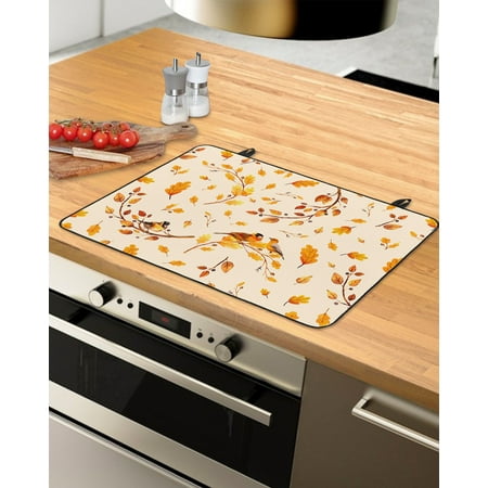 Fall Stove Top Covers for Electric Stove Heat Insulation Fireproof Glass Cooktop Cover Counter Top Glass Stove Cover for Prevent Scratches 36 x21 Orange Maple Leaf Autumn Botanical Birds
Fall Stove Top Covers for Electric Stove Heat Insulation Fireproof Glass Cooktop Cover Counter Top Glass Stove Cover for Prevent Scratches 36 x21 Orange Maple Leaf Autumn Botanical Birds
