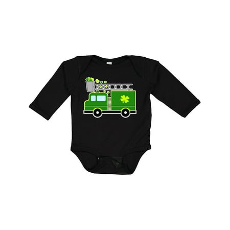 Inktastic St. Patricks Day Fire Truck in Green with Shamrocks Gift Baby Boy or Baby Girl Long Sleeve Bodysuit
Inktastic St. Patricks Day Fire Truck in Green with Shamrocks Gift Baby Boy or Baby Girl Long Sleeve Bodysuit