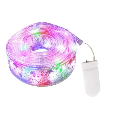Pgeraug Lamp string Christmas Ribbon Fairy Lights Christmas LED Lights Double Ribbon String Lights Christmas Tree Decoration Glowing Ribbon Pendant Decoration String Light B
Pgeraug Lamp string Christmas Ribbon Fairy Lights Christmas LED Lights Double Ribbon String Lights Christmas Tree Decoration Glowing Ribbon Pendant Decoration String Light B