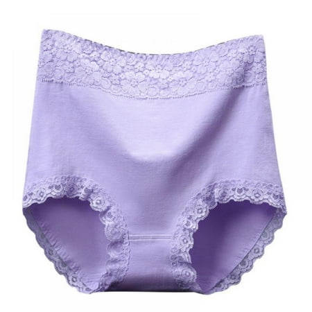 Miyanuby Womens Hi-Waist Underwear Cotton Briefs Lace Bikini Panties for Women Undies Hipster Stretch Purple L
Miyanuby Womens Hi-Waist Underwear Cotton Briefs Lace Bikini Panties for Women Undies Hipster Stretch Purple L