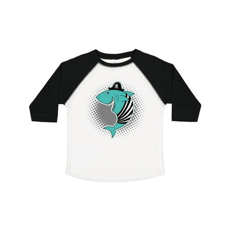 Inktastic Shark Pirate Funny Gift Toddler Boy or Toddler Girl T-Shirt