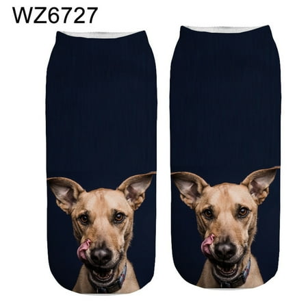NLAGER Socks Cute Men Women 3D Dog Print Soft Breathable Stretch Low Cut Short Ankle Socks
NLAGER Socks Cute Men Women 3D Dog Print Soft Breathable Stretch Low Cut Short Ankle Socks