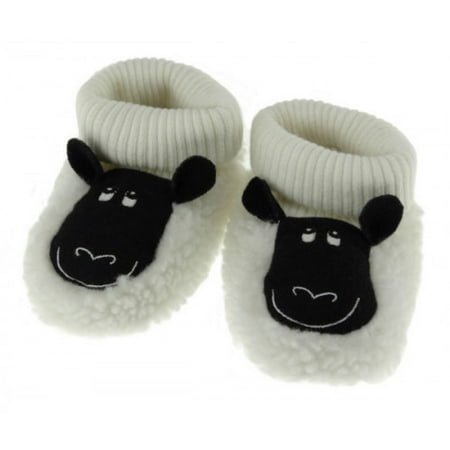 Sheep Baby Cotton Booties Unisex by Glen Appin - 0-6mths
Sheep Baby Cotton Booties Unisex by Glen Appin - 0-6mths