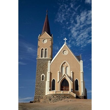Felsenkirche (Rock Church) Diamond Hill Luderitz Southern Namibia Canvas Art - David Wall DanitaDelimont (25 x 38)