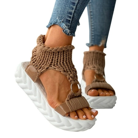 eczipvz Platform Sandals Summer Flat Sandals for Women Comfortable Casual Beach Shoes Bohemian Beaded Flip Flops Sandals
eczipvz Platform Sandals Summer Flat Sandals for Women Comfortable Casual Beach Shoes Bohemian Beaded Flip Flops Sandals